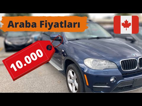 Kanada'da Araba Fiyatları! Toronto