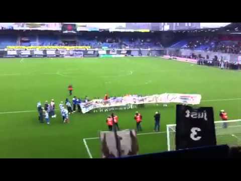 PEC-ado 12-5-13 Afscheid aantal spelers en staf.