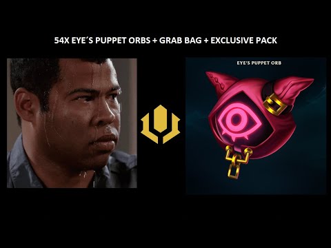 54x Eye´s Puppet Orbs + Grab Bag + Exclusive Pack [League of Legends]