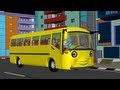 The Wheels On The Bus Go Round And Round 3D Animation English Rhyme For Children