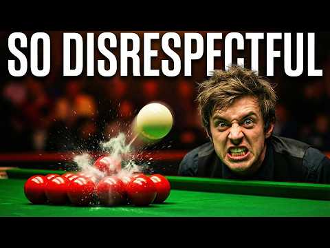 These Snooker Shots Were SO DISRESPECTFUL Even Opponents Had to Respect It
