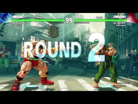 SFV MP Warmup Session April 18, 2016 pt26 - INSANE COMEBACK! vs. Ryu