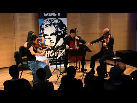 Beethoven String Quartet No. 1 in F Major,  Op. 18, No. 1 - Afiara String Quartet (Live)