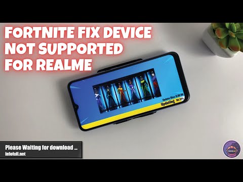 Download Fortnite fix device not supported for Realme Devices | Realme C25s Fortnite Gaming test