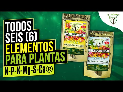 Fertilizante Con Todos Los Elementos Para Plantas | N-P-K-Mg-S-Ca® | En Español