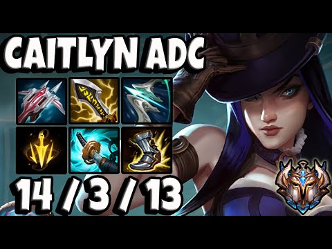 Caitlyn vs Aphelios [ ADC ] Lol Korea Challenger Patch 11.17 ✅