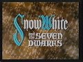 Opening To Snow White And The Seven Dwarfs 2001 VHS