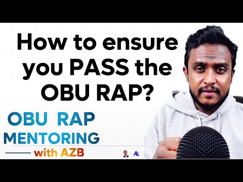 How to ensure you Pass the OBU RAP Project? | ACCA BSc from OBU | BSc (Hons) Applied Accounting ACCA