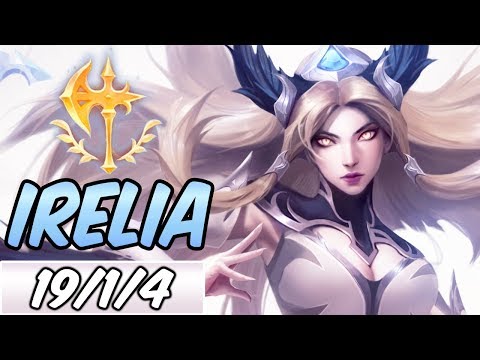 1v9 IRELIA TOP | Best Build & Runes | 88% K. Participation | iG Irelia | League of Legends