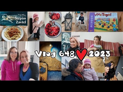 Vlog 648/23 - pupeny, hraní a návštěva výstavy v ČK