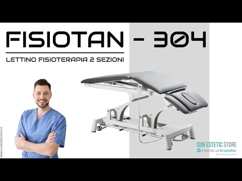 Fisiotan 304 lettino fisioterapia 2 motori con perimetrale