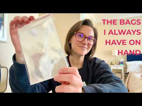 Resealable Clear Cellophane Bags (So Handy to Have!)