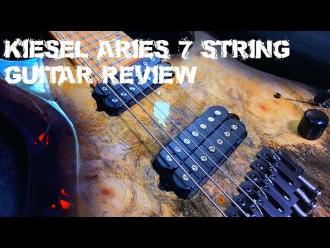 My New Kiesel Aries 7 String Guitar!
