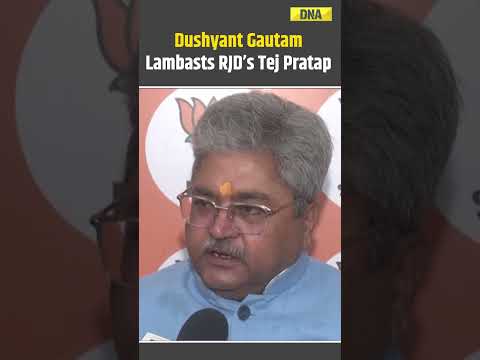 BJP's Dushyant Gautam Slams RJD's Tej Pratap Over His Order To Cop On Holi