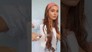 HALLE BAILEY’S ARIEL🩵Little Mermaid Hair Tutorial🐚🧜🏼‍♀️