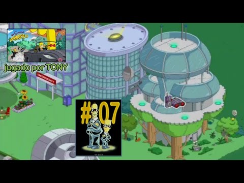 Los Simpson Springfield "Agentes Secretos, Cap. 7 - El Cuartel general del bosque" por Tony