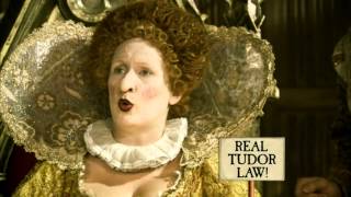 Horrible Histories Terrible Tudors money currency, Elizabeth I's clothing laws