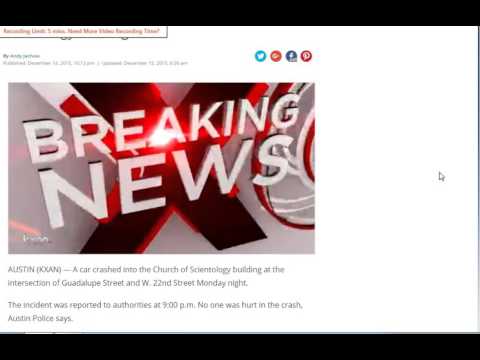 Terrorist attack on Church of Scientology in Austin texas