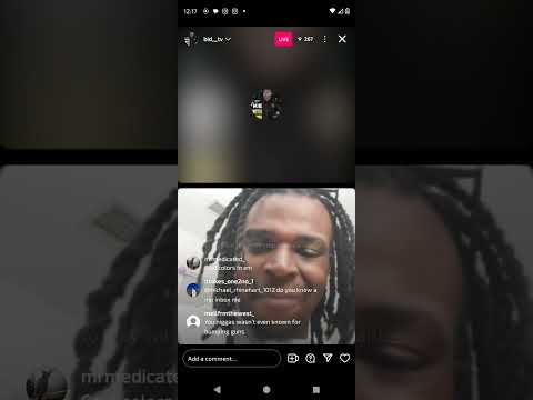 Things get chaotic on Ant Glizzy Instagram live