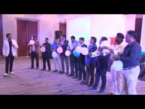 Balloons and toothpick