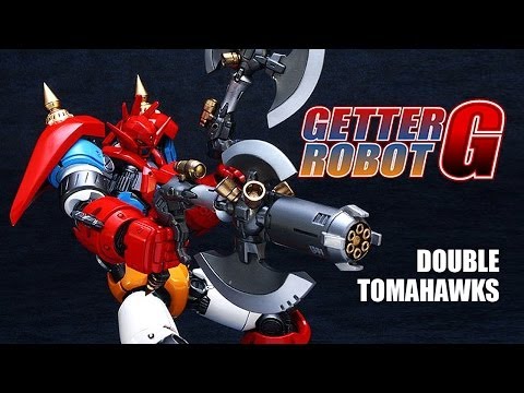 Fewture Getter Robo Double G Tomahawks EX Gokin Getter Dragon exclusive weapons set