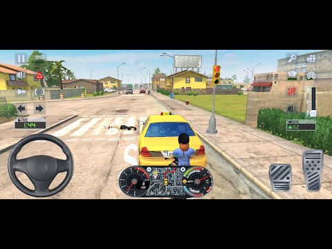 4X4 CARS CYBERTRUCK UBER DRIVER || City Car Driving Games Android iOS - Taxi Sim 2020 Gameplay