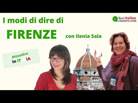 Italian listening practice advanced: Italian idioms born in Florence.
