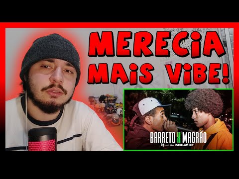 BARRETO x MAGRÃO | PRIMEIRA FASE | 325ª Batalha da Aldeia | REACT BAUEB