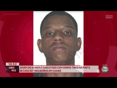 Jovem de 24 anos é executado com vários tiros na porta de casa no 3 barras em Cuiabá