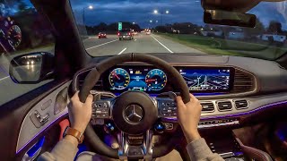 [WR Magazine] 2022 Mercedes-AMG GLE 53 - POV Night Drive (Binaural Audio)