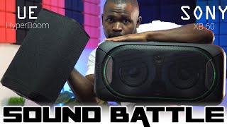 Video thumbnail for SONY XB 60 vs UE Hyperboom | Does Size Matter? Sound Battle by DLX Willington