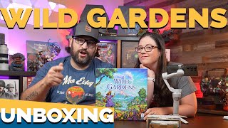 Wild Gardens Board Game /// Unboxing