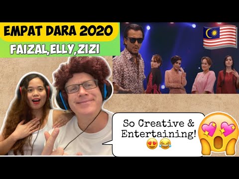 Empat Dara 2020 - Elly Mazlein, Faizal Tahir & Zizi Kirana | REACTION!❤️🇲🇾