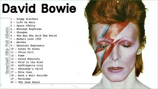 David Bowie Greatest Hits Playlist || Best Of David Bowie Full Album