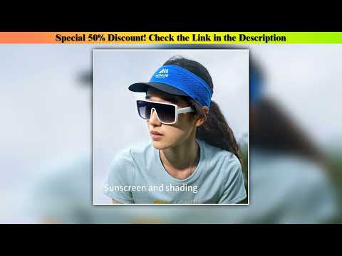 Limited AONIJIE-E4619 Sport Sun Visor Hat, Elastic Empty Top Baseball Cap for Women and Men Sun Pro