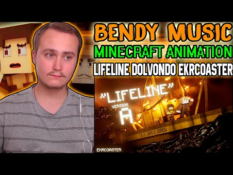 "Lifeline" Minecraft Bendy Animation-REACT! 😂