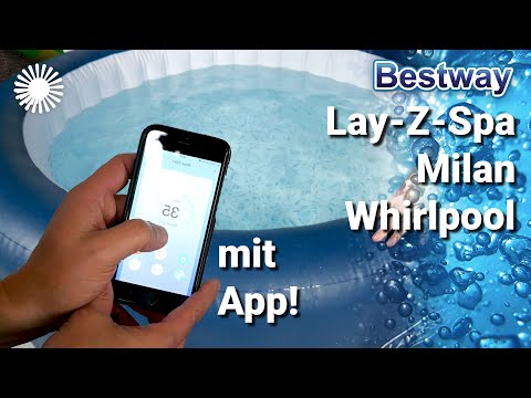 Bestway Lay-Z-Spa Milan Whirlpool Vorstellung 🌊 Einfach per App steuern! | Hertie