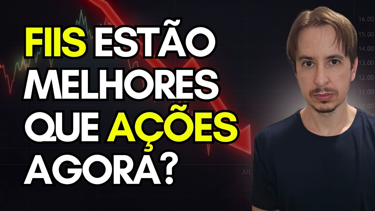 Comprar FIIs ao invés de Ações? Estão de Graça com MENOR Risco ?