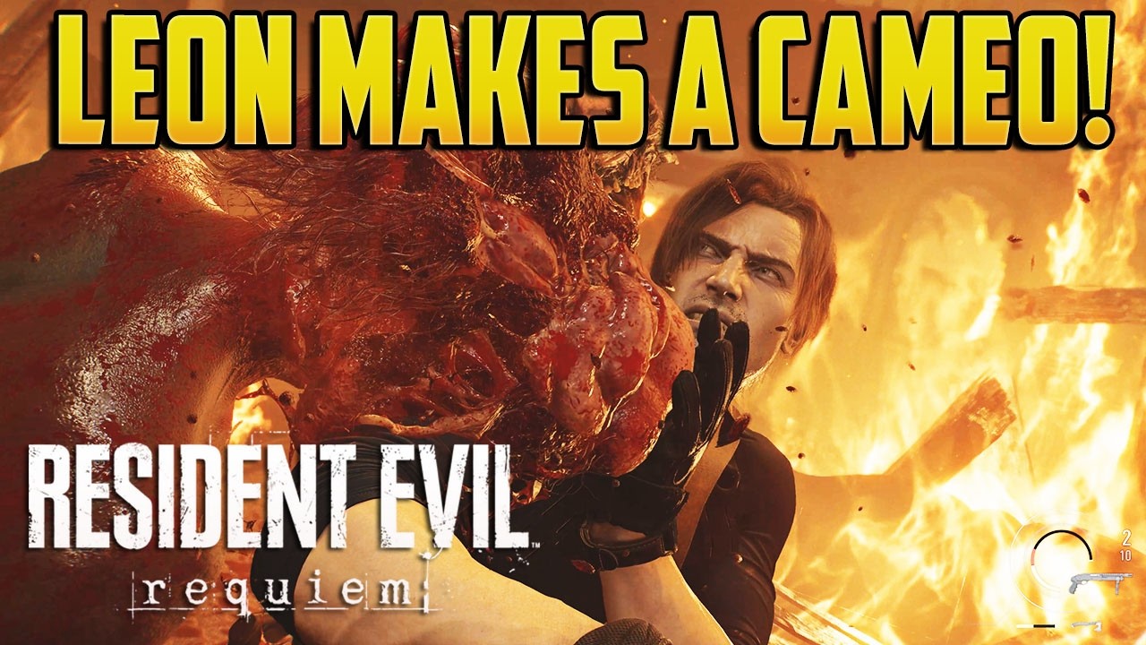 LEON SAVES THE DAY! Resident Evil Requiem (#7)