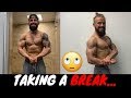 TAKING A BREAK FROM PREP | PHYSIQUE FADING 6 WEEKS OUT | THE PERFECT ROUTINE FOR SLEEP GAINS