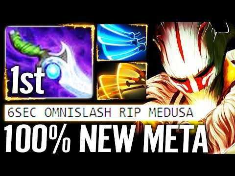 🔥 Juggernaut 12min Diffusal 1st Item — NEW META + 6sec Omnislash 100% Hard Counter Medusa Dota 2 Pro
