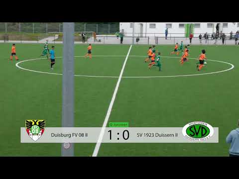Duisburger FV 08 (D2) vs. SV Duissern (D2)