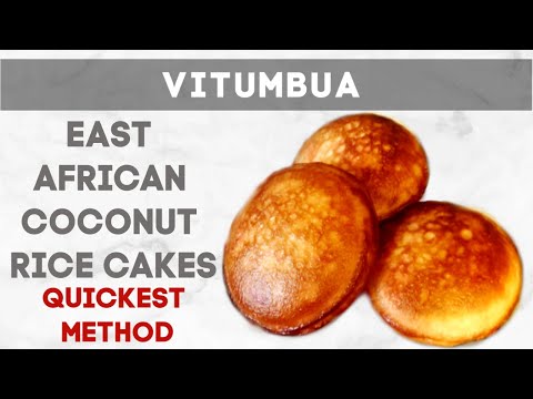 How to Make Soft Vitumbua (Coconut Rice Cakes) | Quickest Method