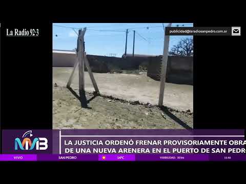 La justicia frena la instalación de la nueva arenera