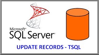 SQL Server -- UPDATE RECORDS IN TABLE VIA TSQL