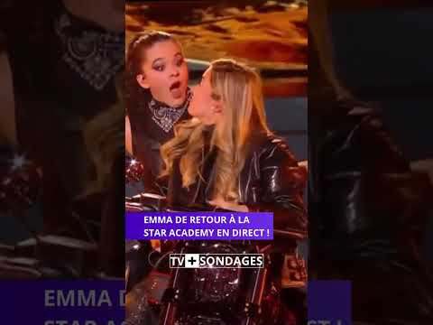 Emma de retour à la #staracademy !