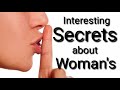 Amazing Facts About Women Womens Secrets Shout Info With Duaa