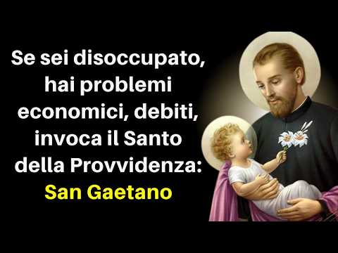 🙏Do you need an URGENT miracle? Saint Cajetan can open the gates of heaven for you!