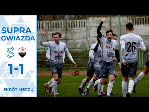 Supra Kwidzyn - Gwiazda Karsin - skrót spotkania 22 kolejki.