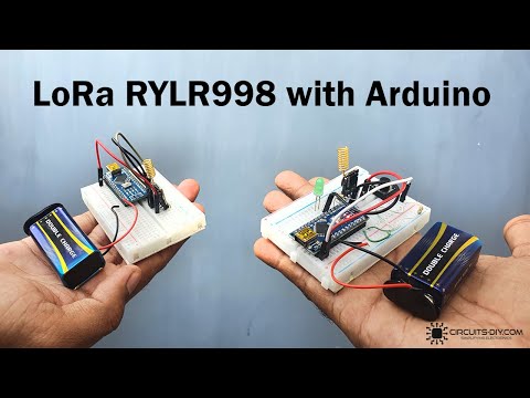 How to use LoRa Module RYLR998 with Arduino Nano